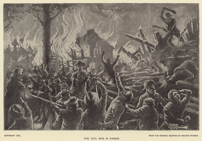 La guerre civile au Kansas - Walter Russell
