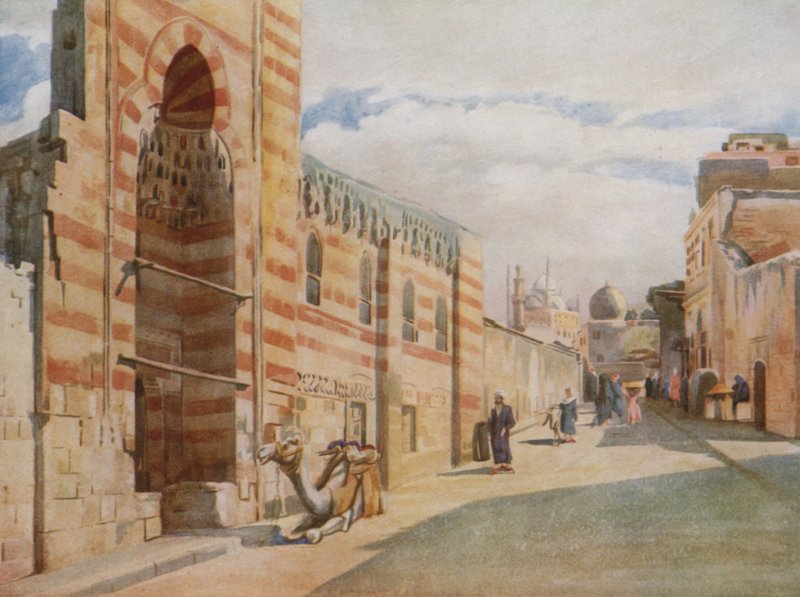 Une mosquée dans le quartier Saida Zeineb, Le Caire - Walter Spencer Stanhope Tyrwhitt