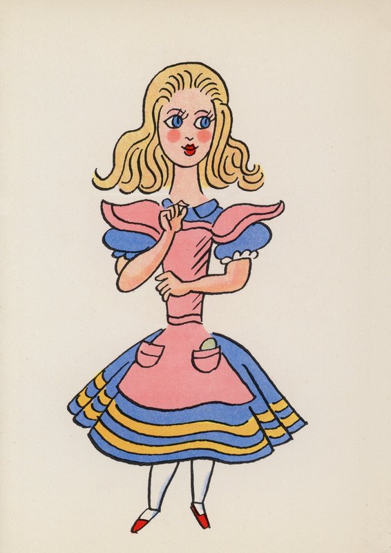 Figures des livres pour enfants : Alice au pays des merveilles - Walter Trier