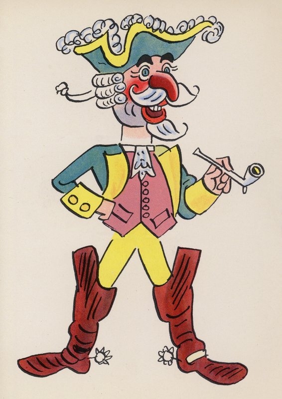 Figures des livres pour enfants : Baron de Münchhausen - Walter Trier