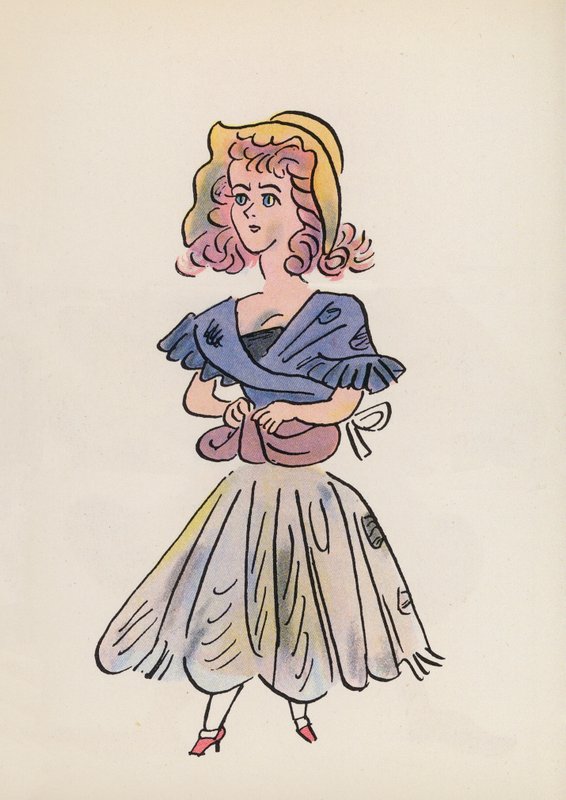 Figures des livres pour enfants: Cendrillon - Walter Trier