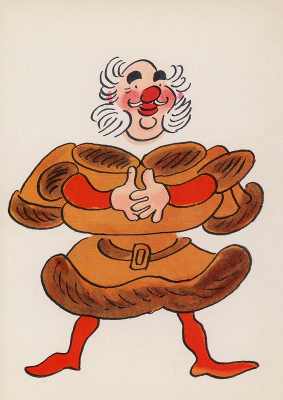 Figures des livres pour enfants: Falstaff - Walter Trier
