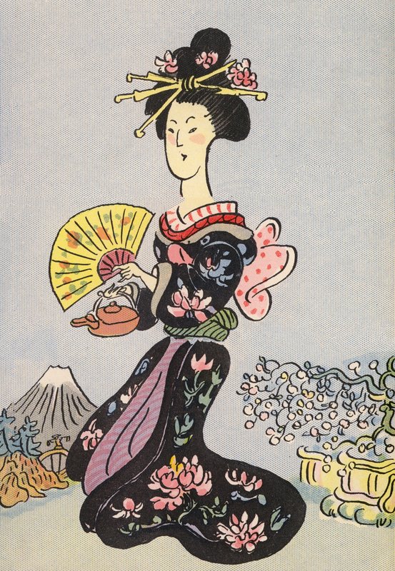 Les costumes fous de Walter Trier : Japon - Walter Trier