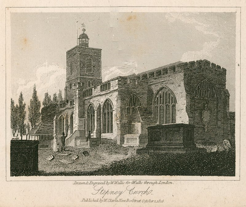 Église de Stepney, Londres - Walter Wallis