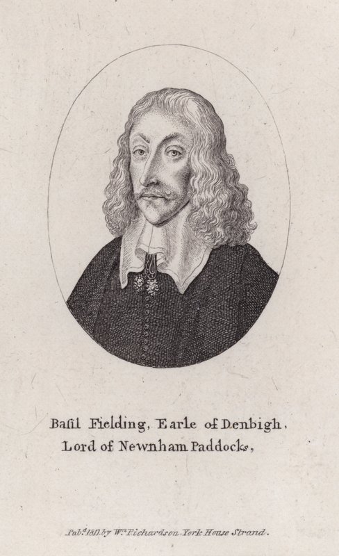 Basil Feilding, 2e comte de Denbigh, diplomate, politicien et soldat parlementaire anglais pendant la guerre civile - Wenceslaus (after) Hollar