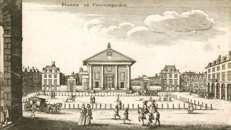 Piazza, Covent Garden, Londres - Wenceslaus Hollar