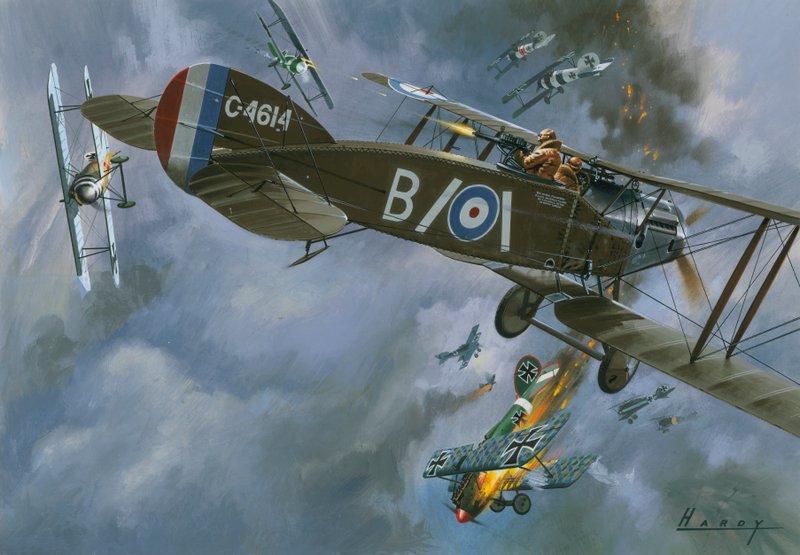 Avions en combat aérien - Wilf (20th century) Hardy