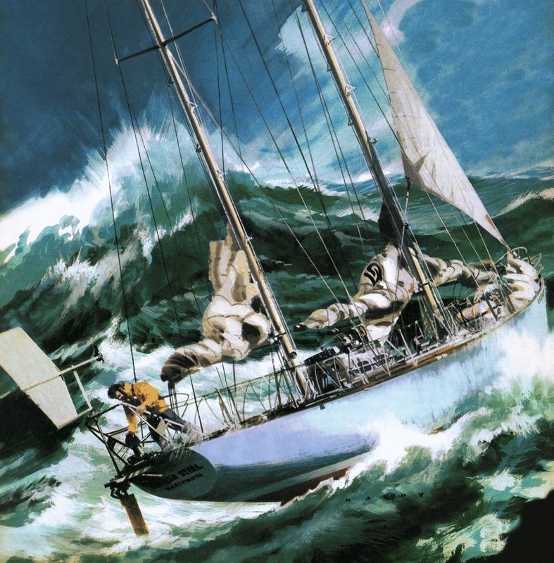 Le tour du monde à la voile -- à l