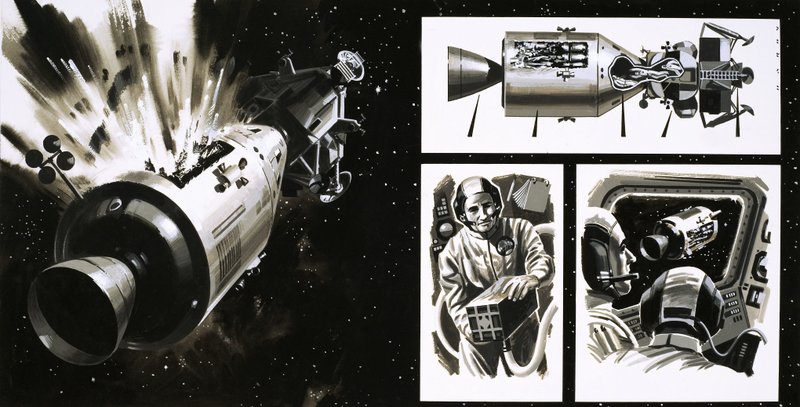 La mission Apollo 13 - Wilf (20th century) Hardy