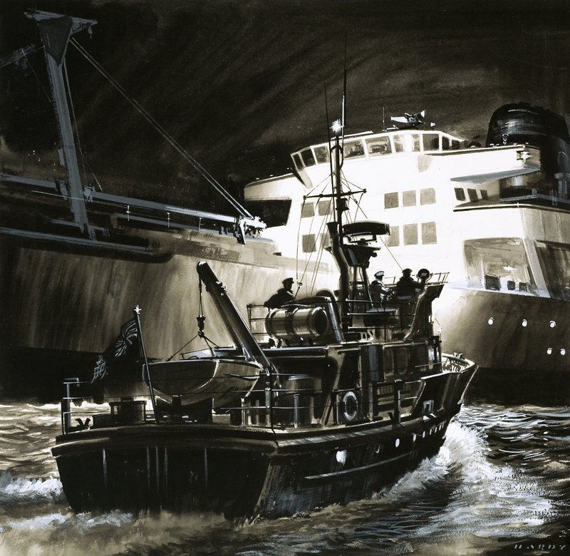 Le mode de vie britannique : Les garde-côtes britanniques - Wilf (20th century) Hardy