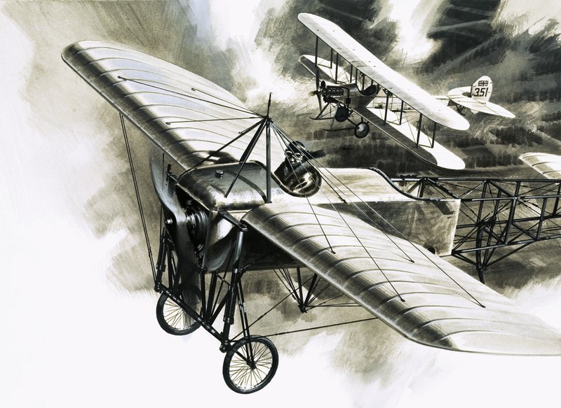 Le premier vol de reconnaissance du RFC - Wilf (20th century) Hardy