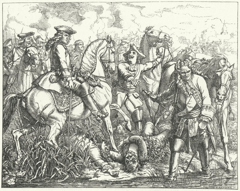 Capture du maréchal Tallard à la bataille de Blenheim, 1704 - Wilhelm Camphausen
