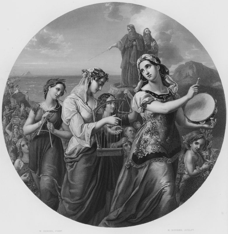 Miriam (gravure) - Wilhelm Hensel