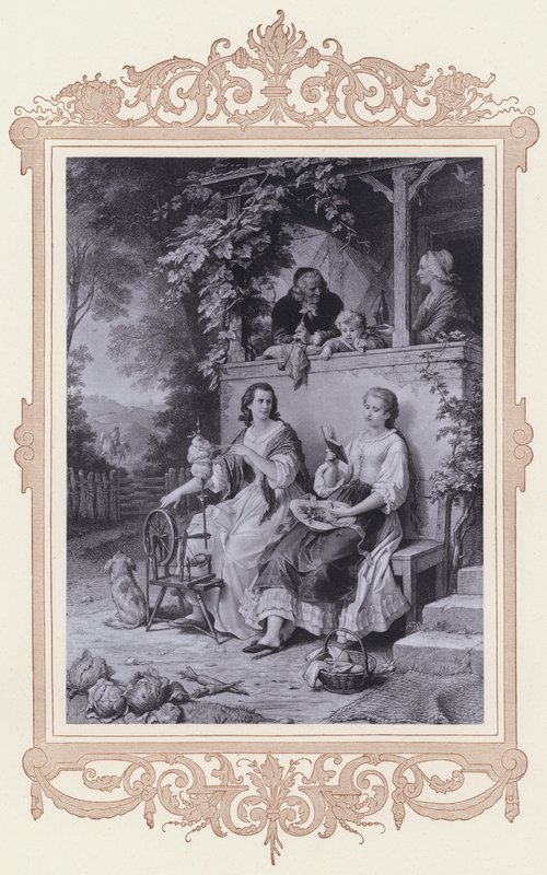 Friederike, Vérité et Poésie - Wilhelm von (after) Kaulbach
