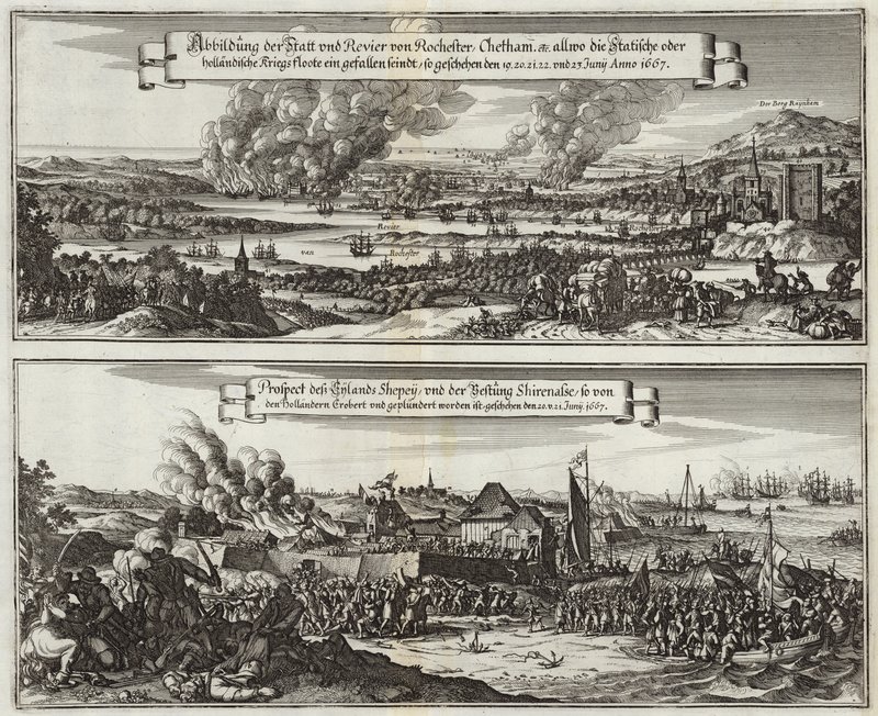 Perspective néerlandaise sur le raid naval sur la Tamise - Willem Schellinks