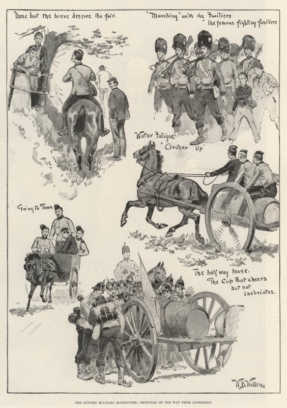 Les manœuvres militaires d