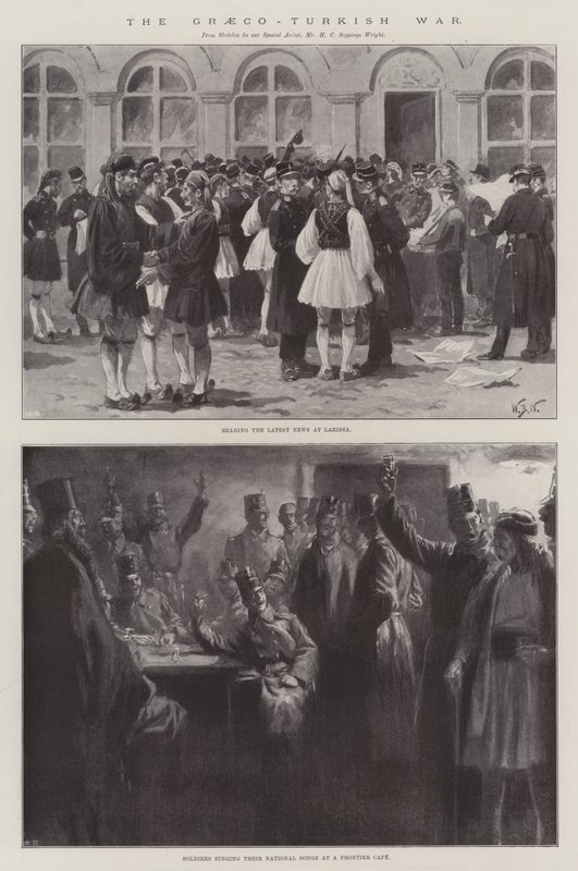 La guerre gréco-turque - William Barnes Wollen