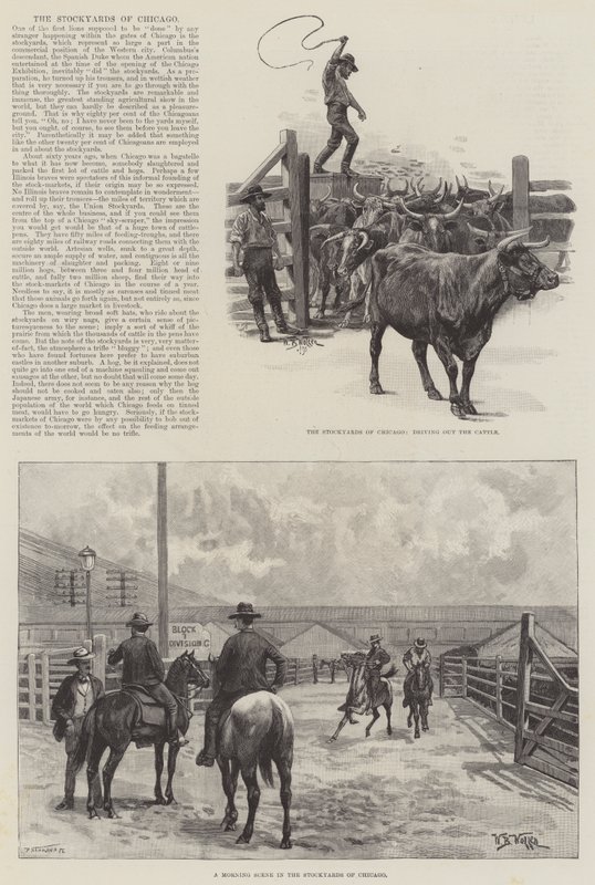Les abattoirs de Chicago - William Barnes Wollen