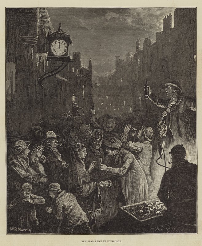 Réveillon du Nouvel An à Édimbourg - William Bazett Murray