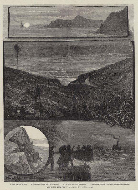 Le Désastre Fatal avec un Ballon - William Bazett Murray