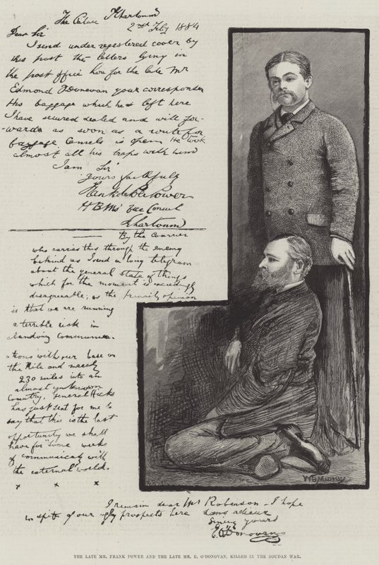 Le défunt M. Frank Power et le défunt M. E O