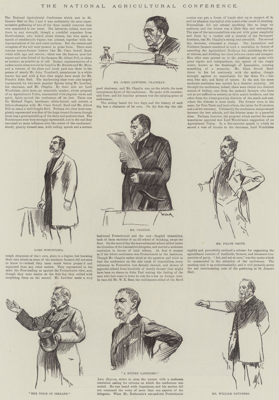 La Conférence nationale agricole - William Douglas Almond