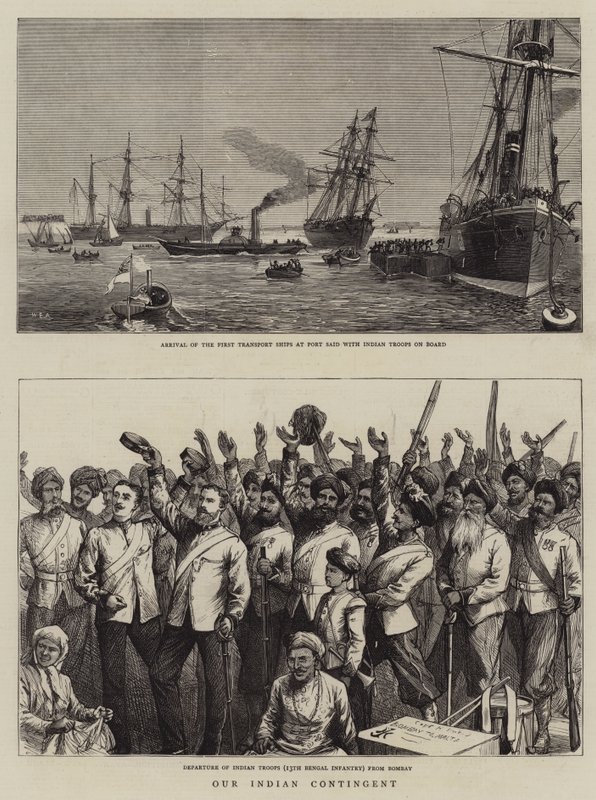 Notre Contingent Indien - William Edward Atkins