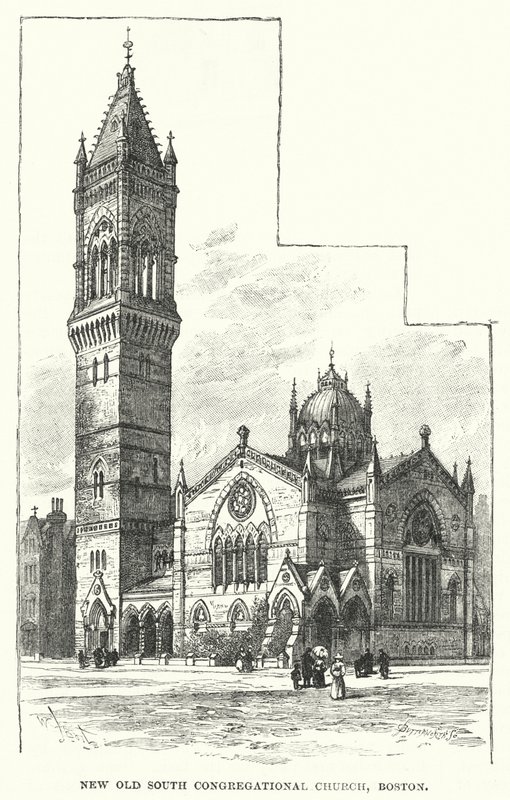 Nouvelle Ancienne Église Congrégationnelle du Sud, Boston - William Henry James after Boot