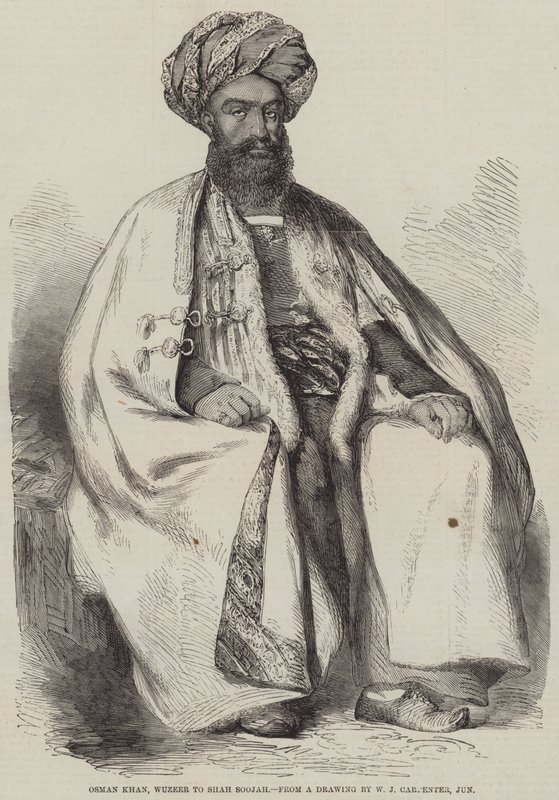 Osman Khan, vizir de Shah Soojah - William Carpenter