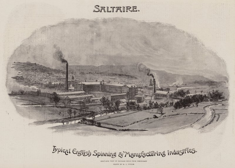 Publicité, Saltaire - William Lionel Wyllie