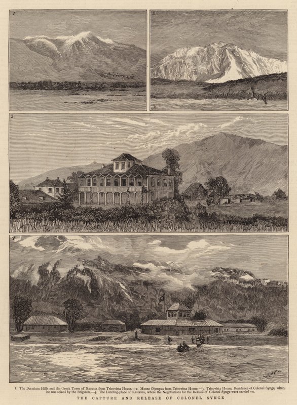 La capture et la libération du colonel Synge - William Lionel Wyllie