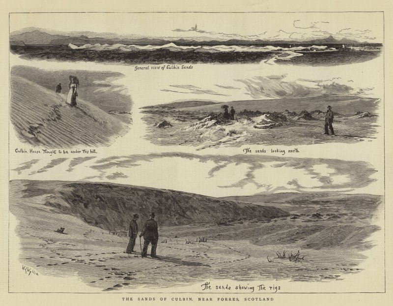 Les sables de Culbin, près de Forres, Écosse - William Lionel Wyllie