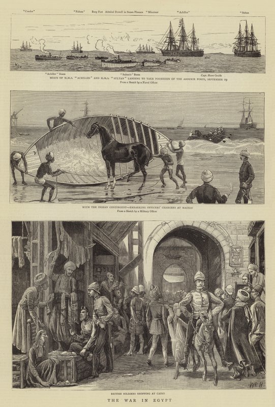 La guerre en Égypte - William Lionel Wyllie