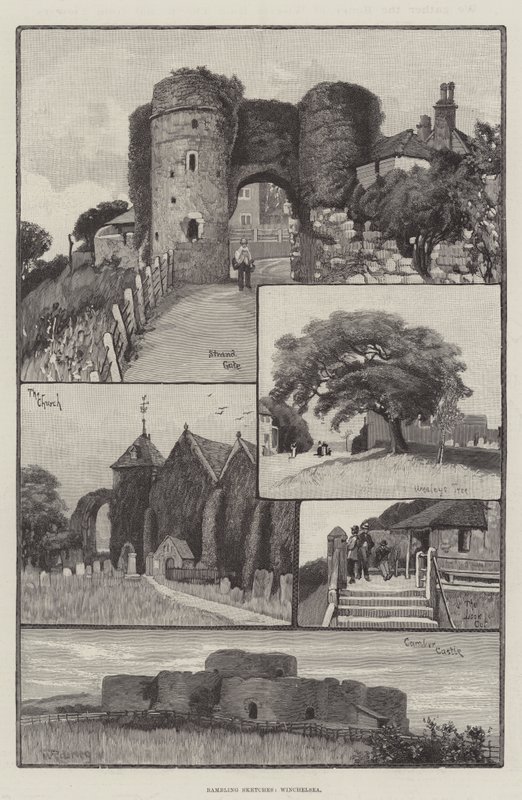 Croquis de Promenade, Winchelsea - William Rainey