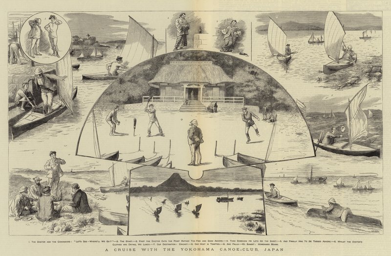 Une Croisière avec le Canoë-Club de Yokohama, Japon - William Ralston