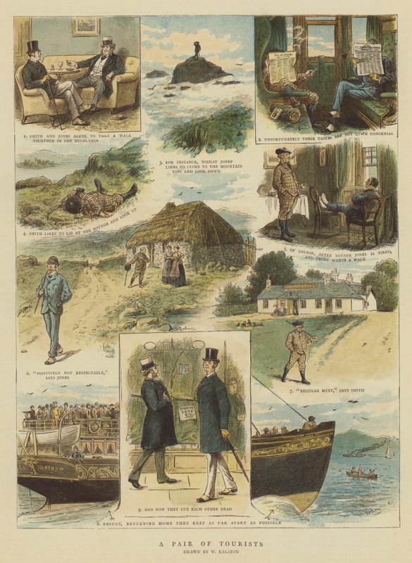 Une paire de touristes - William Ralston
