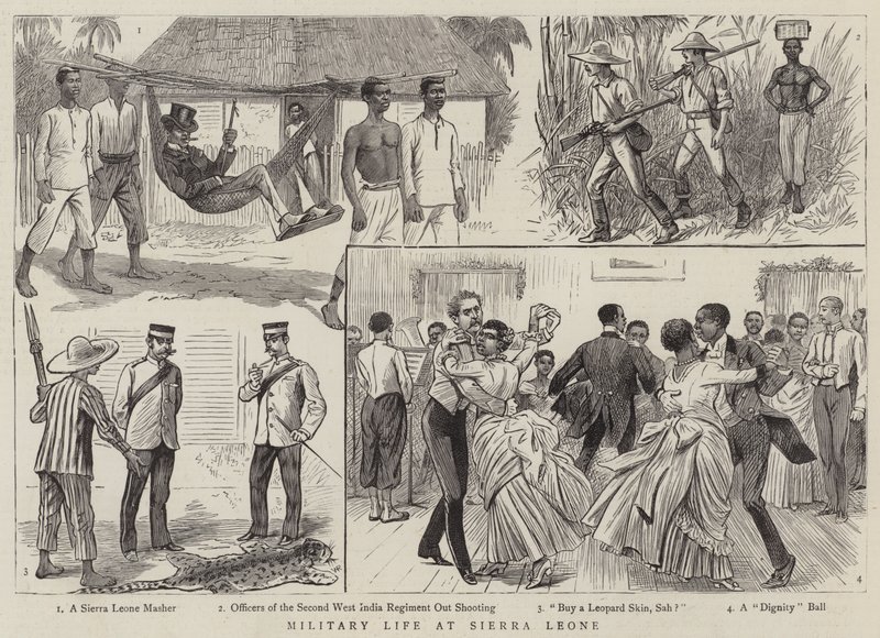 Vie militaire à Sierra Leone - William Ralston