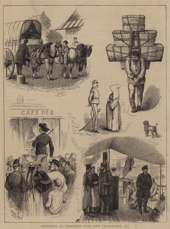 Images de la vie et du caractère parisiens, II - William Ralston