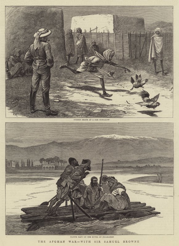 La guerre afghane, avec Sir Samuel Browne - William Ralston