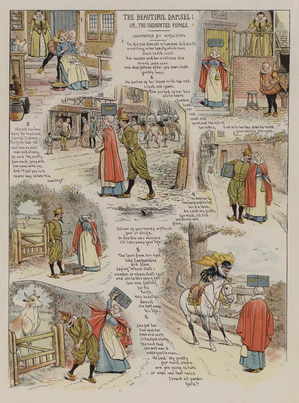La belle demoiselle; ou La femme intrépide - William Ralston