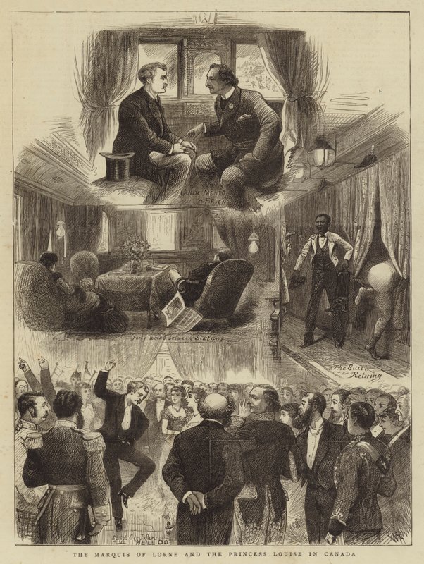 Le marquis de Lorne et la princesse Louise au Canada - William Ralston