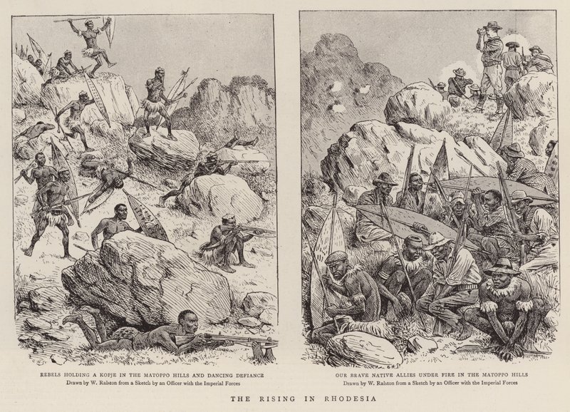 Le soulèvement en Rhodésie - William Ralston