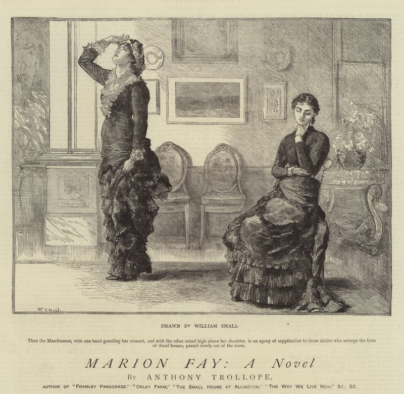 Marion Fay, Un Roman - William Small