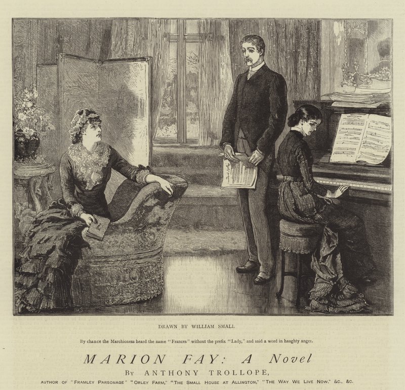 Marion Fay, un roman - William Small