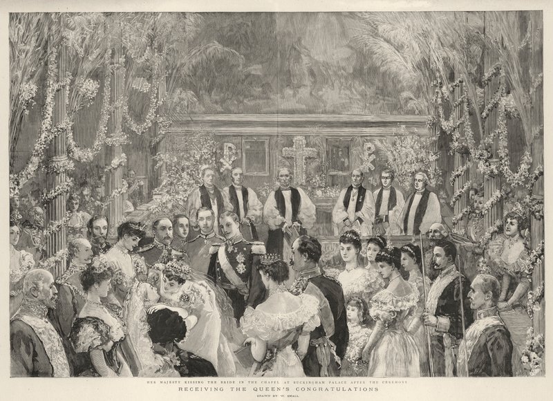 Recevoir les félicitations de la reine - William Small