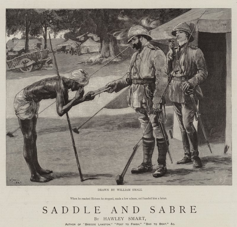 Selle et sabre - William Small