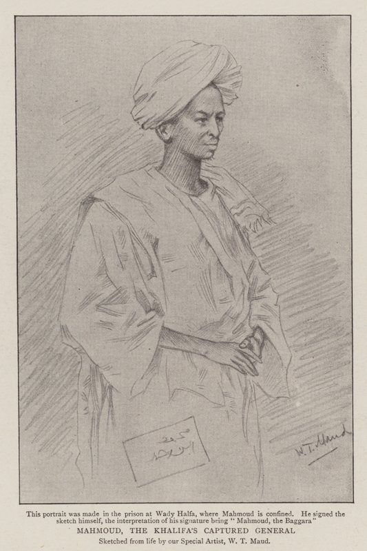 Mahmoud, le général capturé du Khalifa - William T. Maud