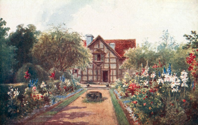 Jardin de la Maison Natale de Shakespeare - William W. Quatremain