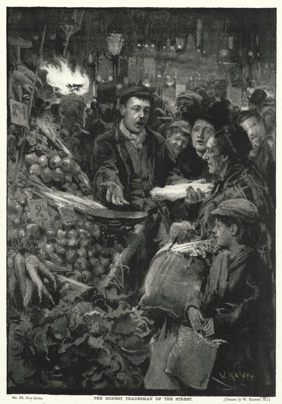 Le commerçant honnête de la rue - William after Rainey