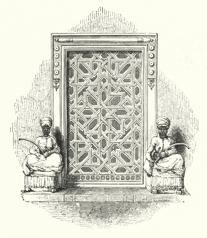 Les deux eunuques à la porte d